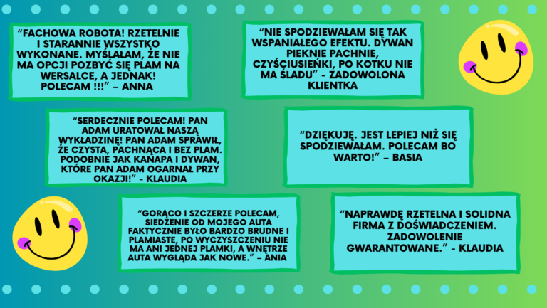 Zdjęcie z opiniami klientów